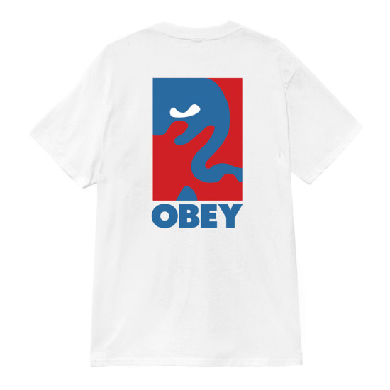 Obey Ανδρική κοντομάνικη μπλούζα Cropped Icon Tee